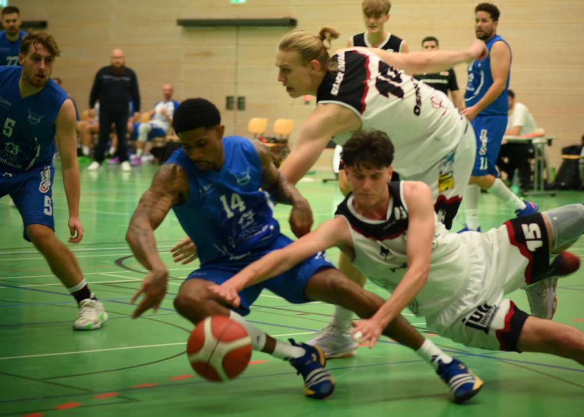 61:57 – Kleene Trockenbau Baskets Fortuna Logabirum feiern zweiten knappen Arbeitssieg im zweiten Spi