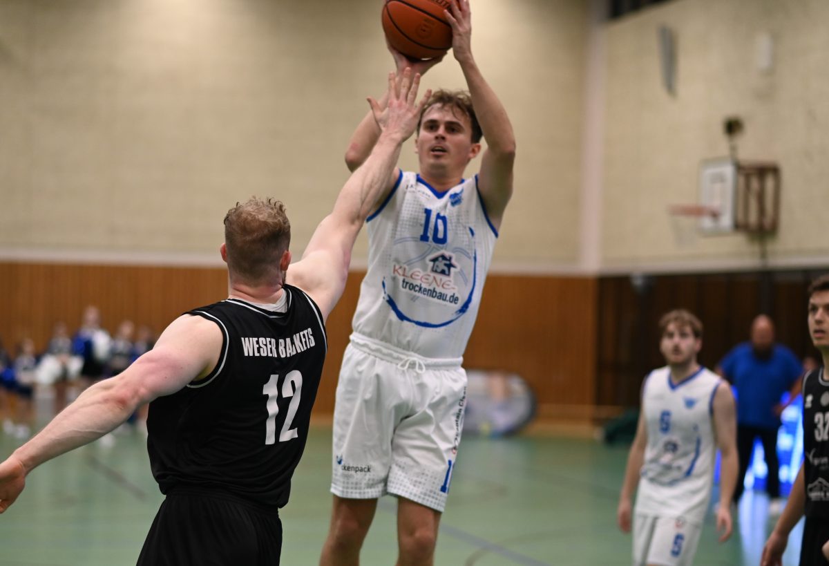 52:73 – Kleene Trockenbau Baskets Fortuna Logabirum unterliegen Weser-Baskets nach starkem Beginn deutlich
