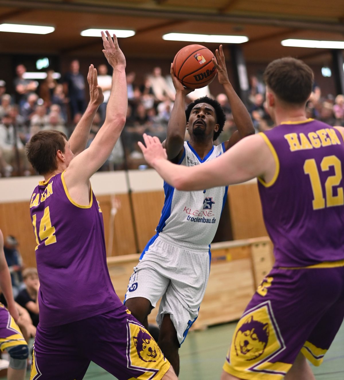 85:74 – Furioser Start beschert Kleene Trockenbau Baskets Fortuna Logabirum Heimsieg über Hagener SV